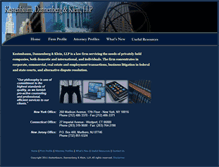 Tablet Screenshot of kdklaw.com